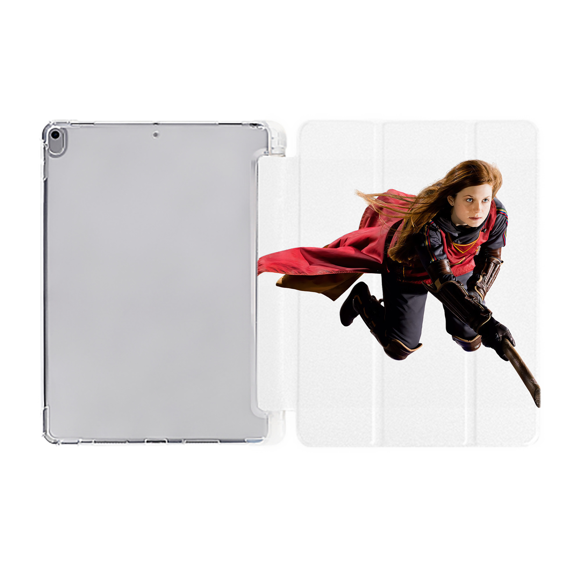 （画像用） Harry Potter ハリー・ポッターシリーズ IPad ケース ペン収納付き 三つ折りスタンド PUレザー×シリコン 対応機種9.5/10.5/10.9インチ